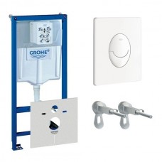 Инсталляция для унитаза "Rapid" SL (кнопка овал), Grohe (Грое)